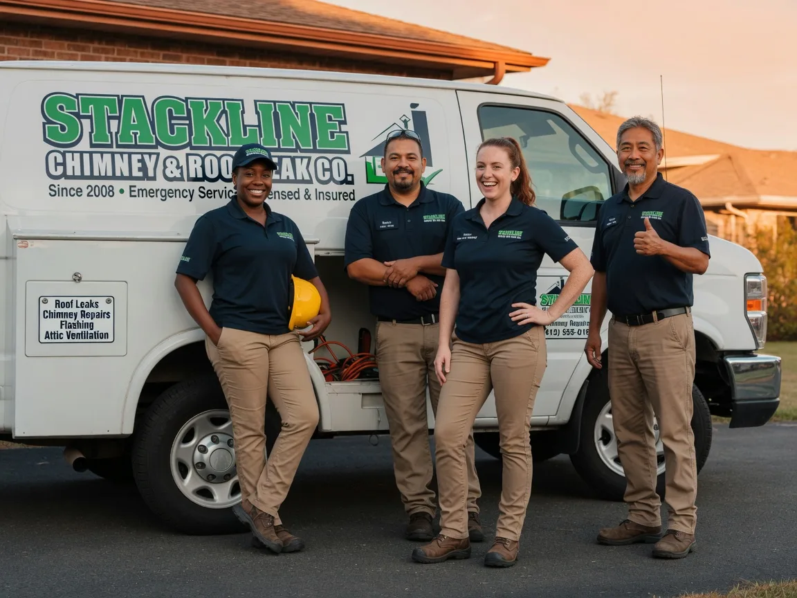 Chimney flashing repair company in Bristol, VA